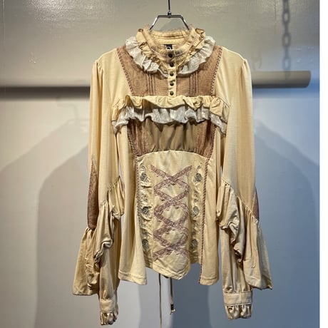 OZZ ONEST lolly design frill tops