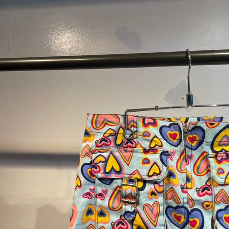 FISH BORN Euro Y2K design mini skirt