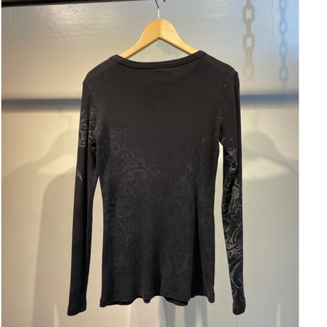 Grunge spangle theamal design tops
