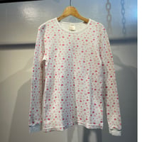 Heart design thermal tops