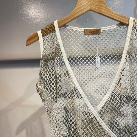 camouflage mesh design tops