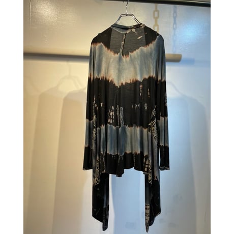 Grunge spangle design cardigan tops