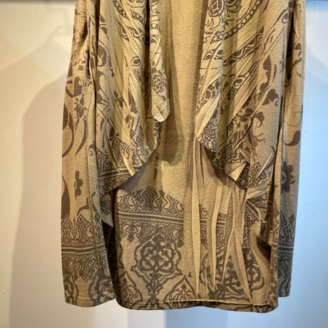 Grunge design cardigan tops