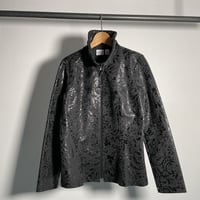 Grunge design zip up jacket
