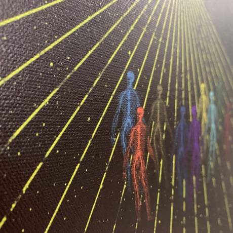 DANCEFLOOR MOONLIGHT - Fabric Panel
