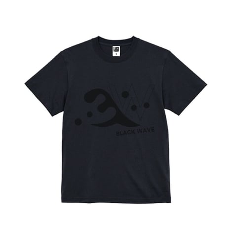 【BLACK WAVE】家紋 Tシャツ