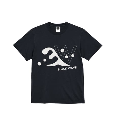 【BLACK WAVE】家紋 Tシャツ