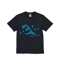 【BLACK WAVE】家紋 Tシャツ