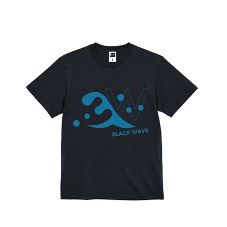 【BLACK WAVE】家紋 Tシャツ