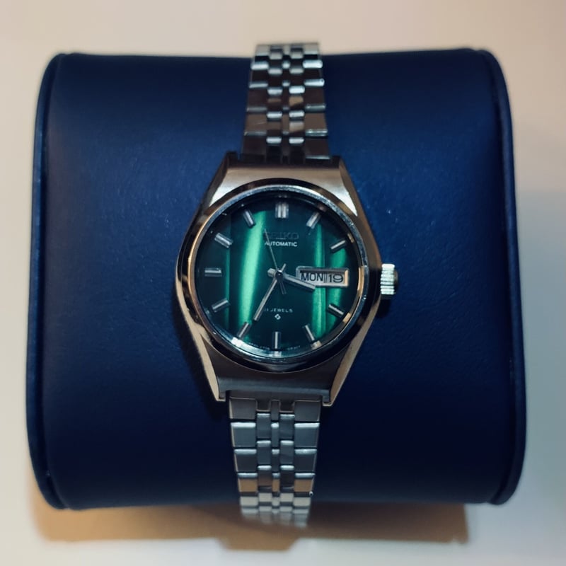 SEIKO 自動巻き 腕時計 グリーン SEIKO】21 Jewels グリーン | eyescream