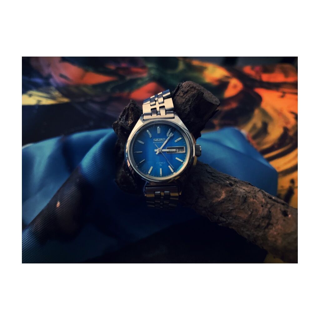 SEIKO】17 Jewels ブルー | eyescream