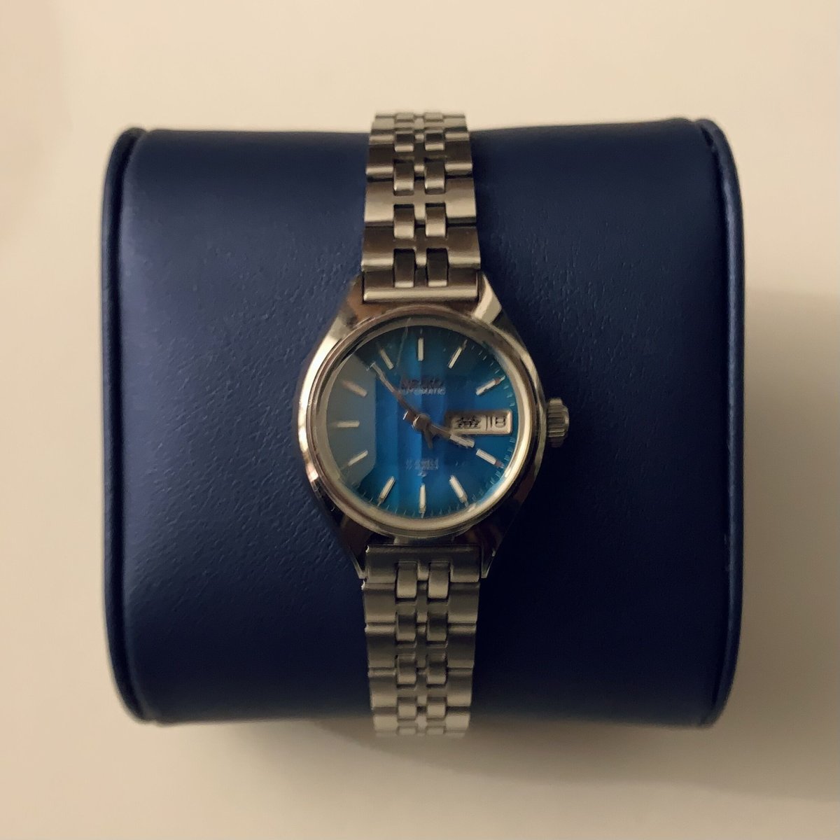 MESSAGGIO 時計パーツ ブルー 03.4000.3620/51.I003 パイロット オートマティック ブルー 中古