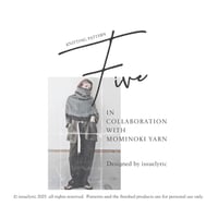 FIVE【PDF knitting pattern】Japanese ver.