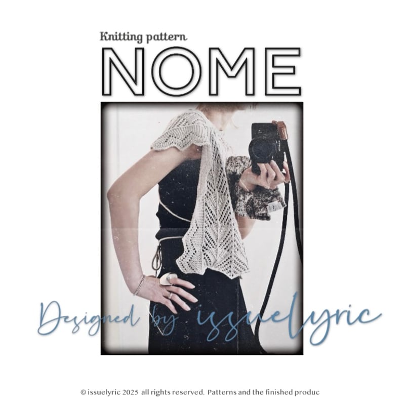 NOME【PDF knitting pattern】Japanese ver. | issue