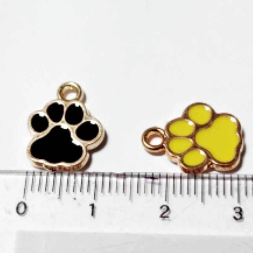 肉球チャーム☆ワンちゃん足跡☆2個 | ☆Brise-K☆