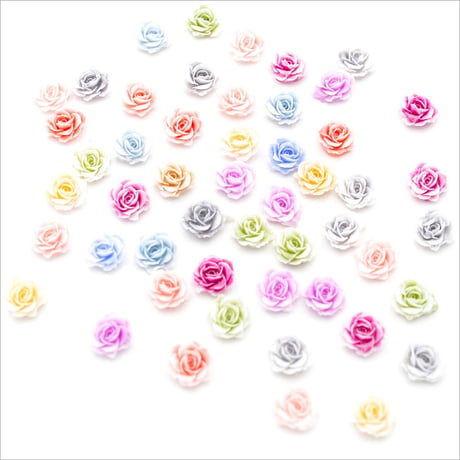 蓄光リトル薔薇 約50個