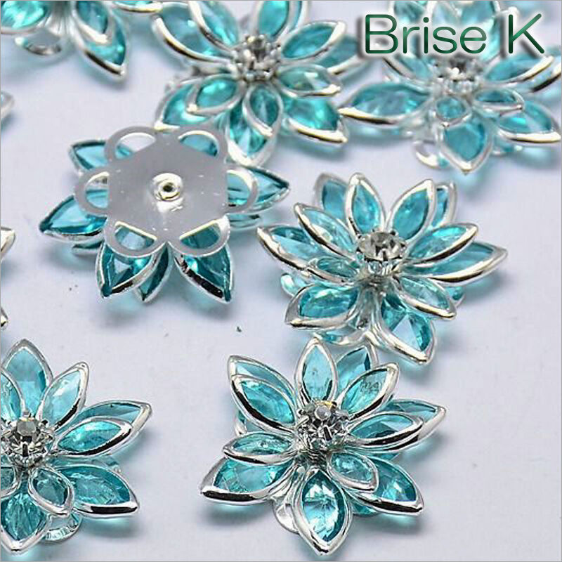 アクリルラインストーンフラワー | ☆Brise-K☆