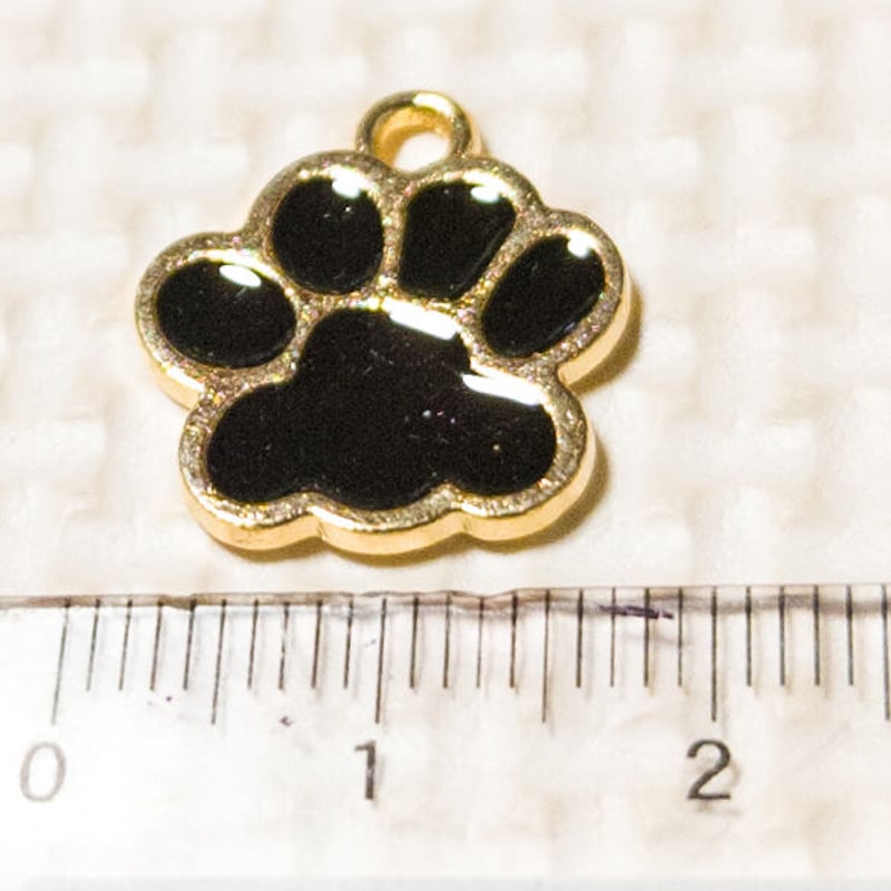 肉球チャーム☆ワンちゃん足跡☆2個 | ☆Brise-K☆