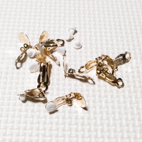 イヤリングパーツ★10個★シリコンつき