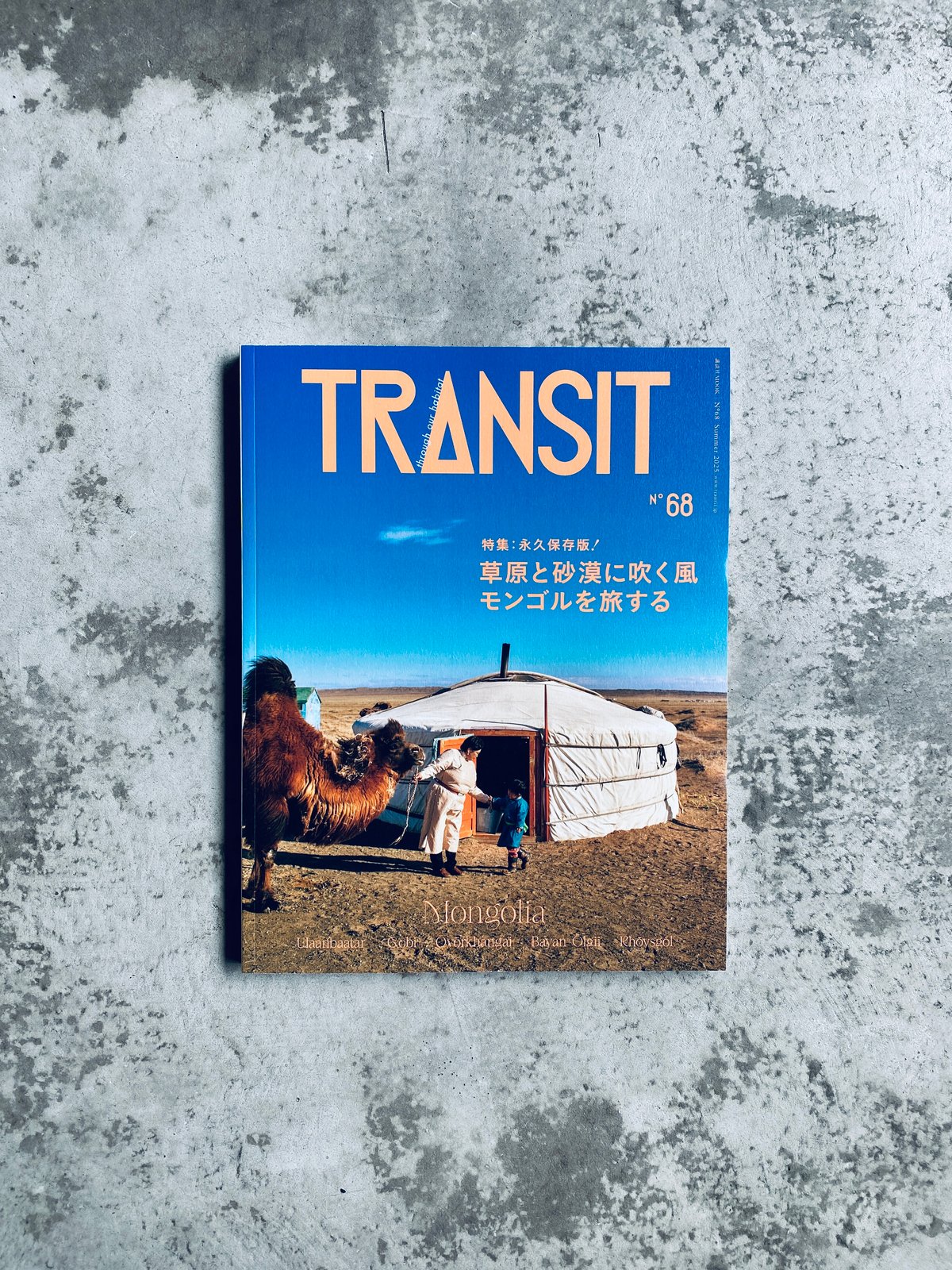 TRANSIT 68 草原と砂漠に吹く風 モンゴルを旅する | HIBARI BOOKS & 