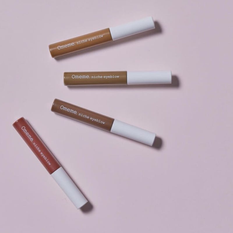 Omeme niche.eyeblow アイブロウマスカラ４本　バラ売り可能 Omeme. niche eyeblow| PARISIENNE BEAUTY GROUP プロ用商材卸サイト