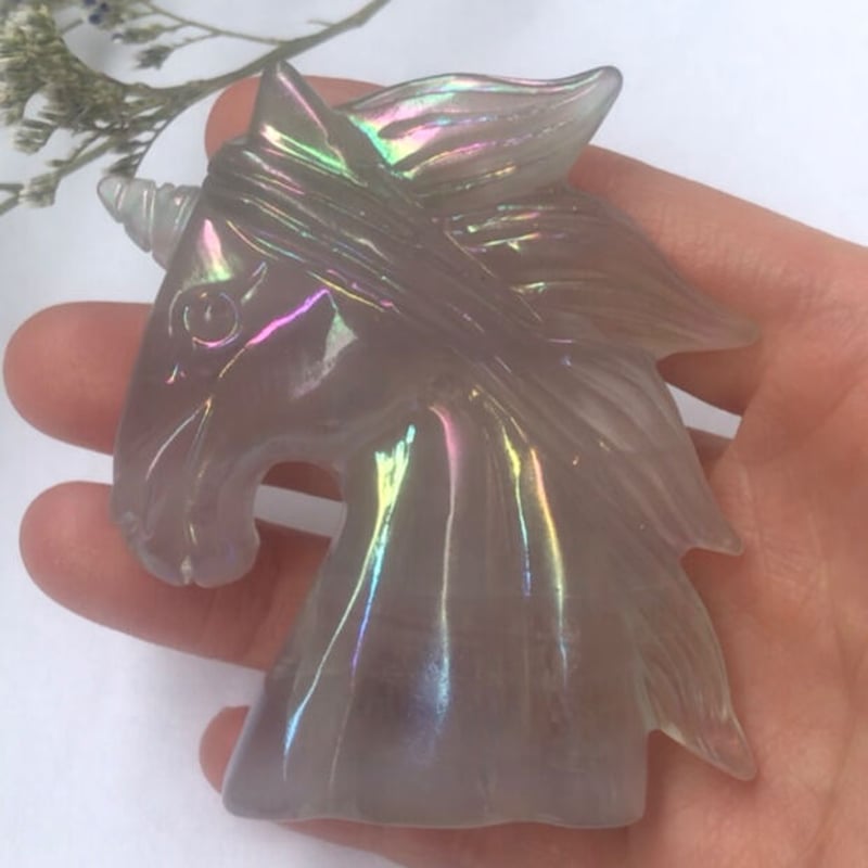 エンジェルオーラフローライトのユニコーン | ASTRO BEAUTY