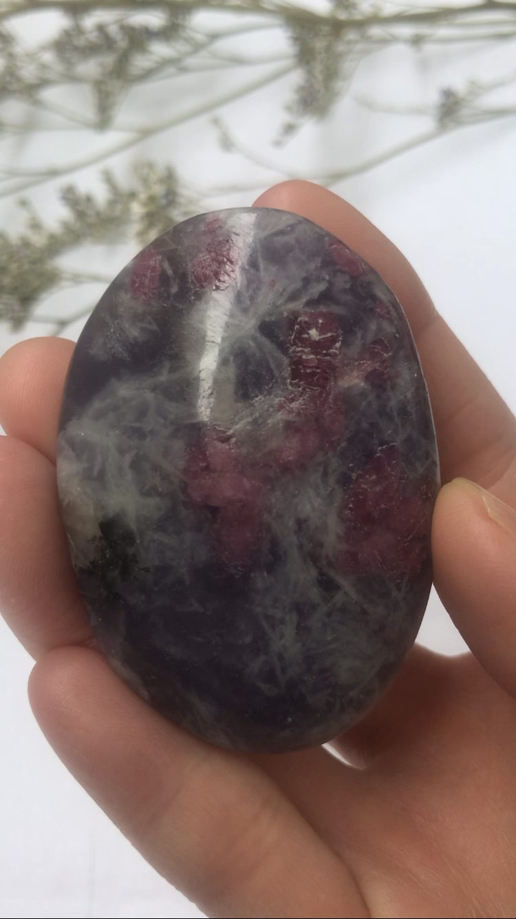 ユニコーンハート 握り石♡No638 ユニコーンストーンの握り石 | ASTRO