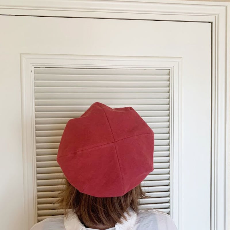 Margaret Howell moleskin beret リネン ベレー帽 CAMBIO(カンビオ)】Linen Blend Thermo Beret ベレー帽(NF-251
