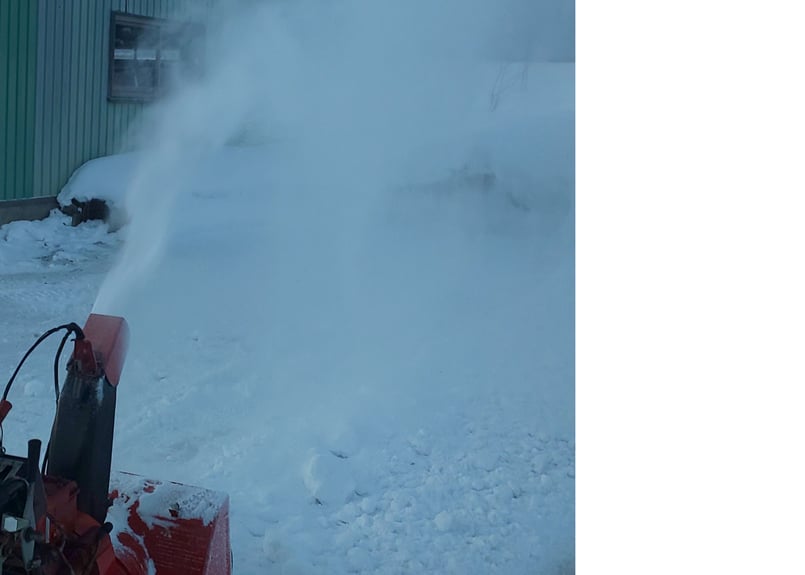 北海道限定 除雪機 ヤナセ スノースロワー アイテム説明熟読願います