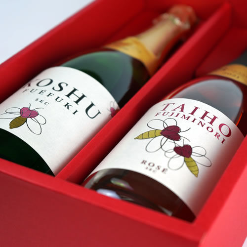 スパークリングワインギフトセット】Sparkling wine KOSHU & TAIHO