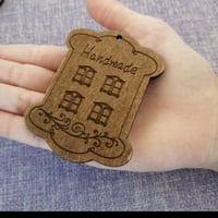 おうち風、窓付き木製ボビン【コミュニティー】