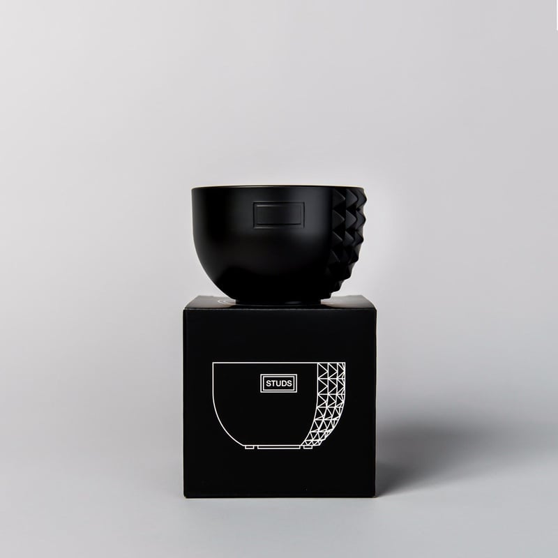 鉢・プランター BOTANIZE PLA POT STUDS MEDIUMsize BOTANIZE PLA POT STUDS “Black” | W&Co.