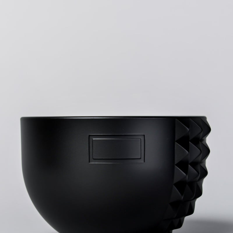 BOTANIZE PLA POT BOWL VERTICAL STUDS “Black” |