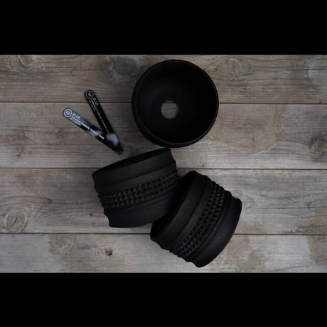 D.I.P【Studs Middle Cylinder Low Pot】