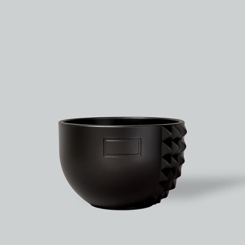 新品未使用✨植木鉢 ボタナイズ PLA POT プラポット BOTANIZE BOTANIZE PLA POT BOWL VERTICAL STUDS “Black” |
