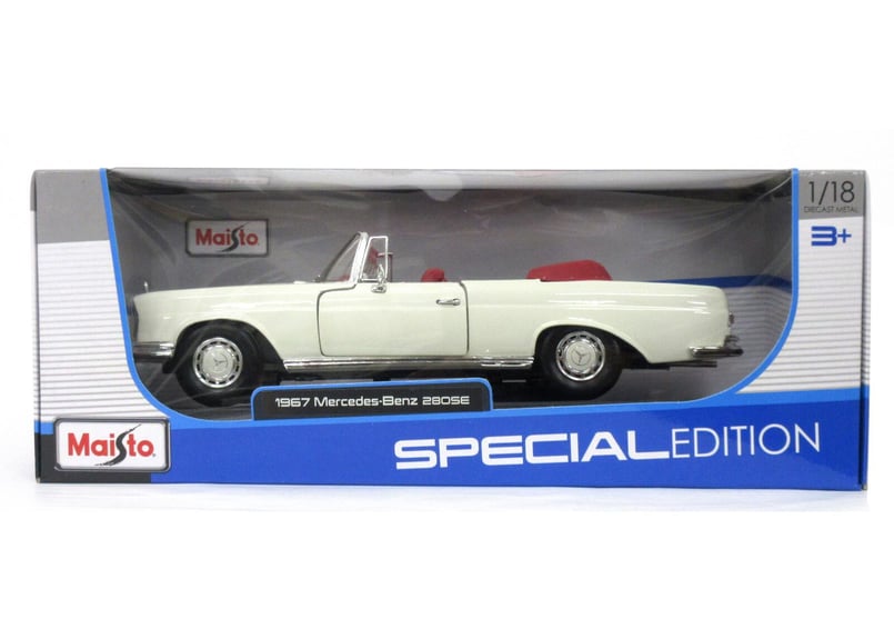 Maisto/1:18 1967 メルセデスベンツ 280 SE No.200-088 | K