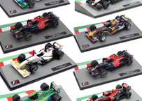 【12台セット】デアゴスティーニ週刊誌ベネトン　ジョーダン　ザウバー　ブラウンGP　F1マシンミニカー