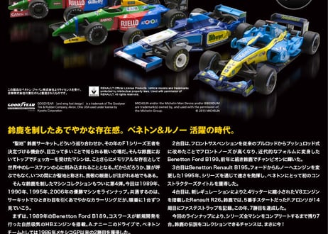 1/64スケールミニカーシリーズ「鈴鹿レジェンドコレクション」第4弾
