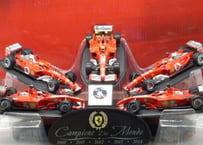 Hot Wheels/Ferrari F1 Champion Package Set - F1-2000 F2001 F2002 F2003-GA F2004 ミニカー