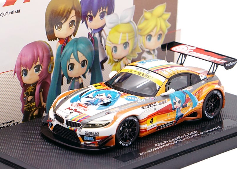 ミニカー 1/43 BMW Z4 GSR HATSUNE MIKU 2012/ EBBRO ミニカー 1/43 BMW Z4 GSR HATSUNE MIKU 2012/ EBBRO 1/43 BMW