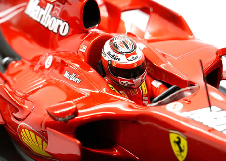 HW(HotWheels)/ F2007 MET Raikkonen - Marlboro logo ミニカー新品