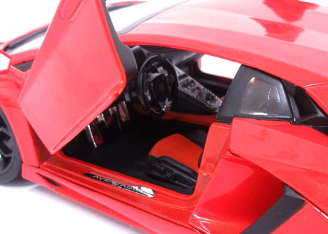 Bburago/ブラーゴ　1:18　ランボルギーニ　アベンタドール　オレンジ　No.200-575
