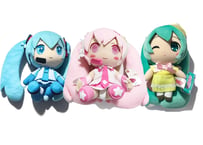 RACINGミク 雪ミク 桜ミク 2011ver. ぬいぐるみセット
