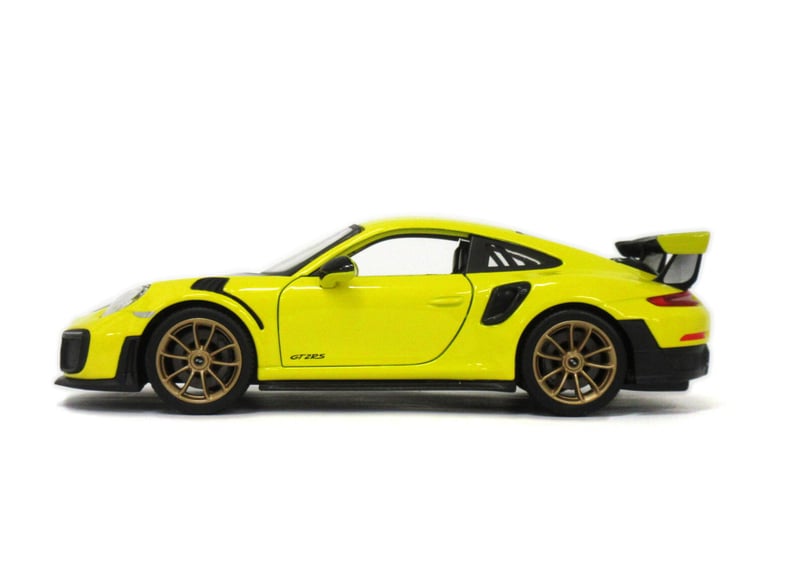 未開封レア品★mini GTポルシェPorsche911 GT2 RSイエロー★ MINI GT 1/64スケール「ポルシェ911 GT2 RS」(レーシング