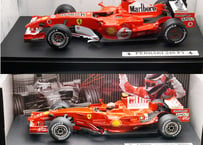 フェラーリ248 F1 / F2008 ホットウィールミニカーセット 1/18