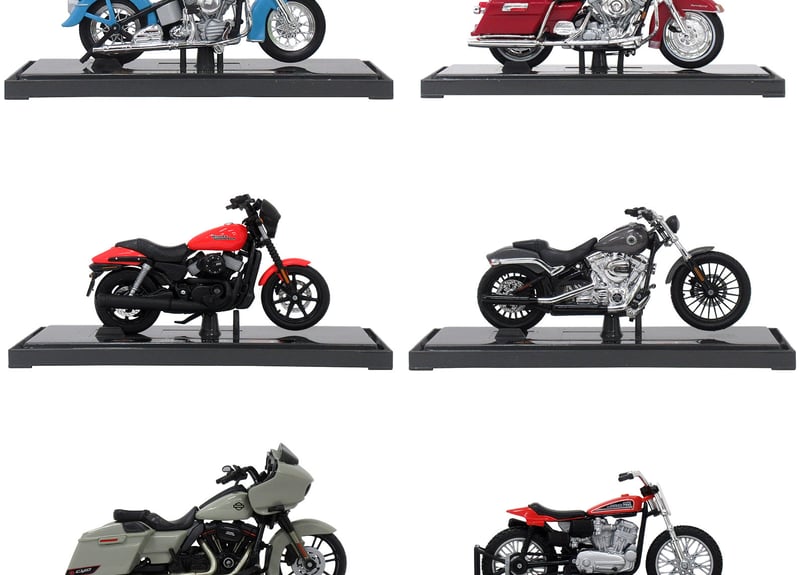 ミニカー?バイク＞Maisto 1:18 ハーレーダビッドソン シリーズ40 6種 