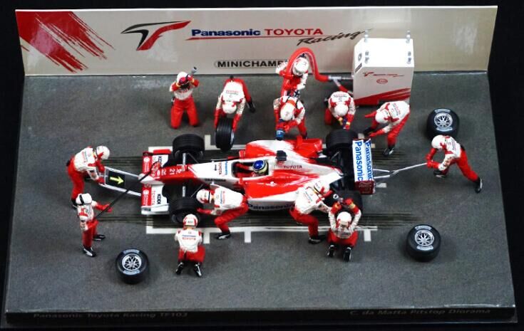ミニチャンプス 1/43 パナソニック トヨタ レーシング TF102 M ミニチャンプス 1/43 パナソニック トヨタ レーシング TF102 M