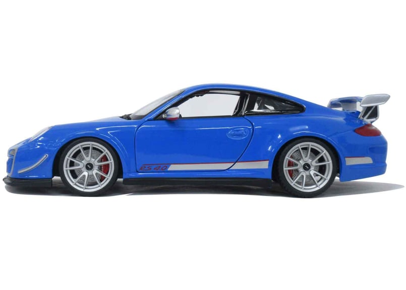 Bburago/ブラーゴ 1：18 ポルシェ 911 GT3 RS 4.0 ブルー No.20
