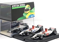 【4台セット】セナTG184　BMWザウバーF1.07クビサ　BAR 007佐藤　BAR 007バトン