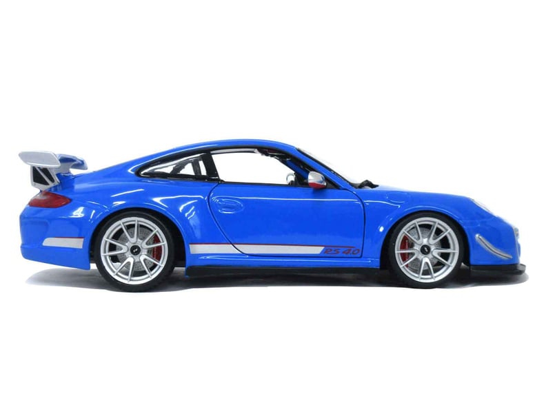 Bburago/ブラーゴ 1：18 ポルシェ 911 GT3 RS 4.0 ブルー No.20
